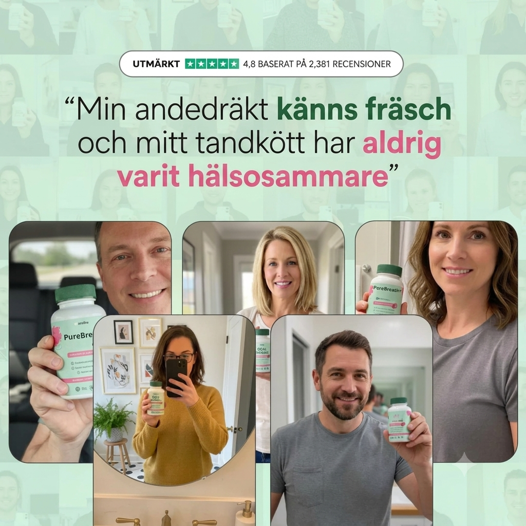 Munhygien & Mikrobiom - Kosttillskott för munflora och frisk andedräkt – probiotiskt kapseltillskott