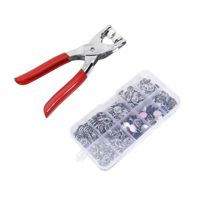 Knappuppsättning – 100 knappar för reparation och DIY