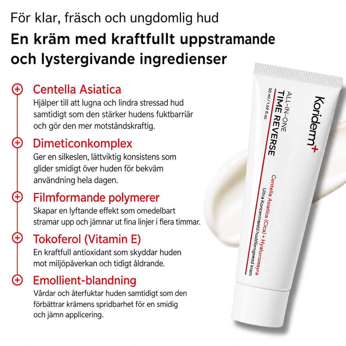 Koriderm™ Time Reverse Cream – Anti-aging kräm Paket