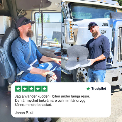 Ergonomisk Sittdyna Med Minneskum