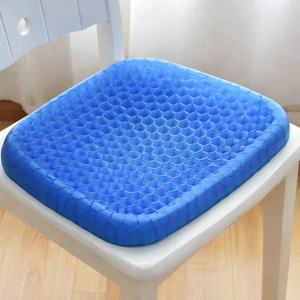 Ergonomisk sittkudde med bikakestruktur - bekvämt sittande hela dagen