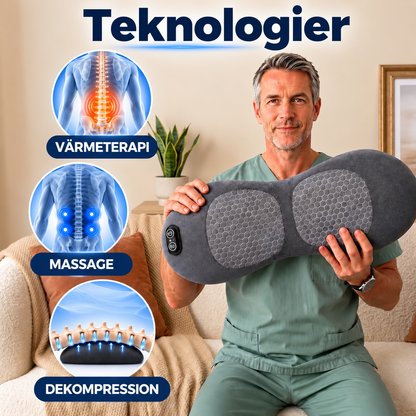 3-zons djupmassageapparat för ryggen