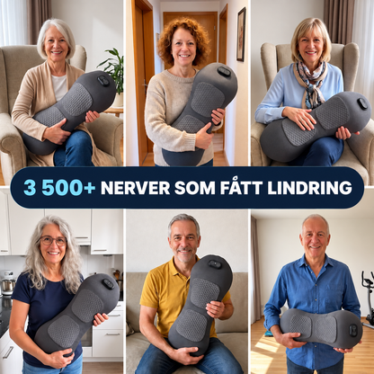 3-zons djupmassageapparat för ryggen