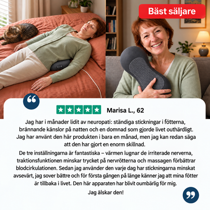 3-zons djupmassageapparat för ryggen