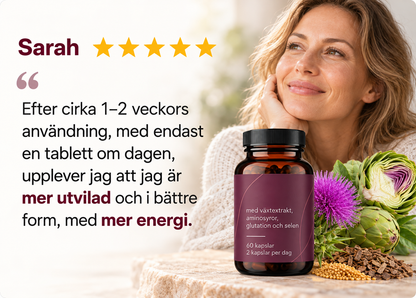 Växtextrakt, Selen & Aminosyror – 60 Kapslar