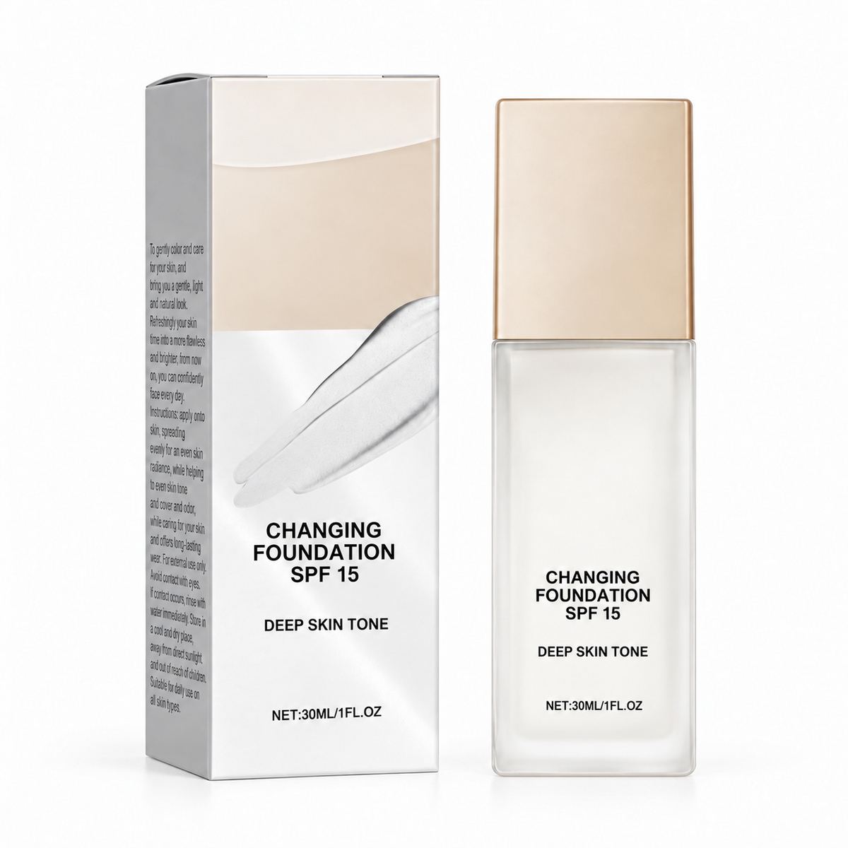 Anpassningsbar Foundation Med SPF