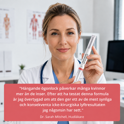 Uppstramande ögonlocksserum