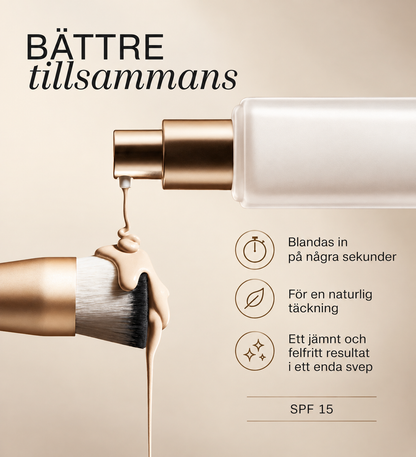 Anpassningsbar Foundation Med SPF