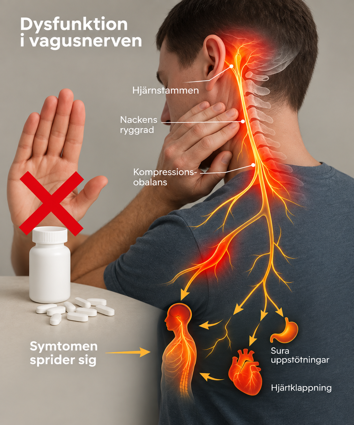 Massageapparat För Nacke Med Värme Och EMS