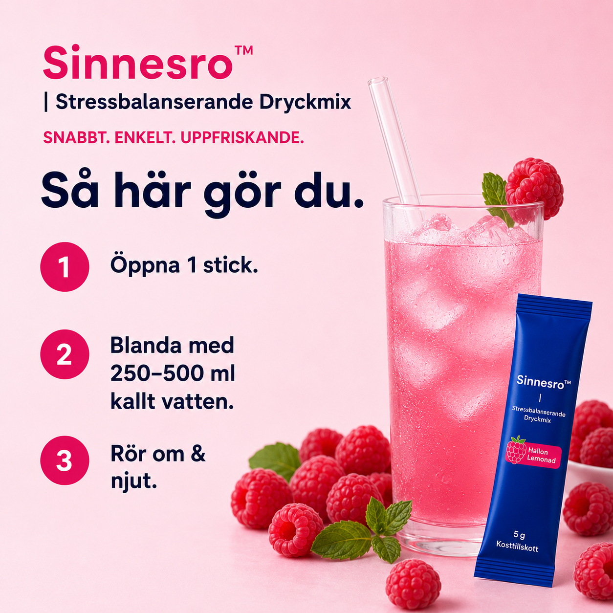Stressbalanserande Dryckmix