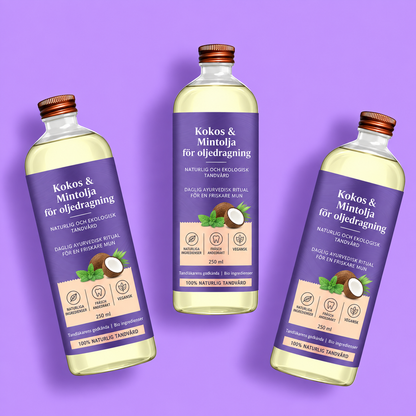Oljedragning Duo – Kokos & Mint För Fräsch Andedräkt