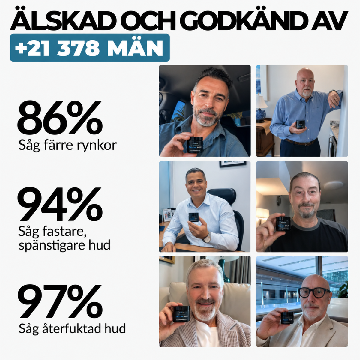 Balsam Med Nötkreaturstalg – För Mjuk & Återfuktad Hud