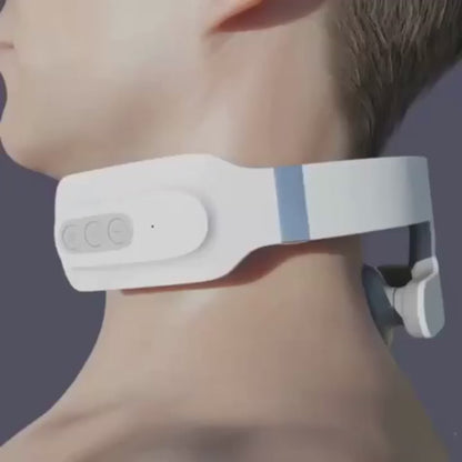 Massageapparat För Nacke Med Värme Och EMS
